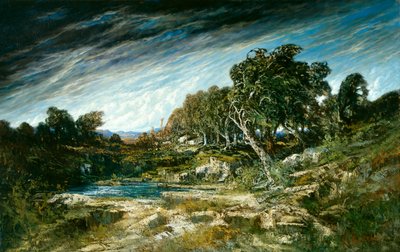 The Gust of Wind by Gustave Courbet